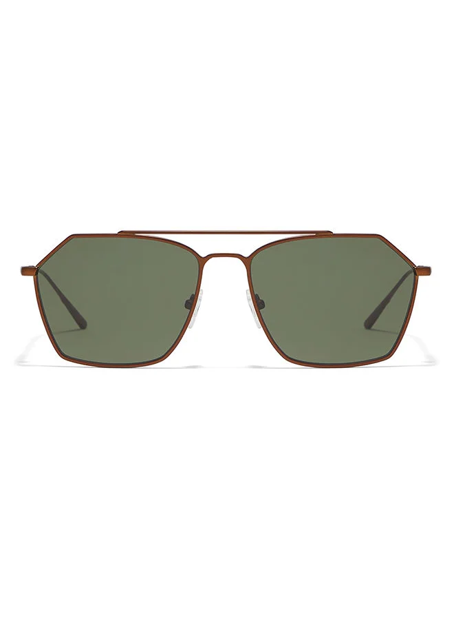 30Sundays 30Sundays FIGARO II,Men Sunglasses, Aviator Sunglasses, UV Protection: UV400 (Brown,Green)
