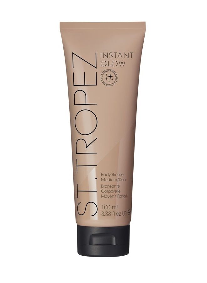 ST.TROPEZ St. Tropez Instant Glow Face & Body Bronzer Makeup 100ml, 3.38 fl. oz.| Medium