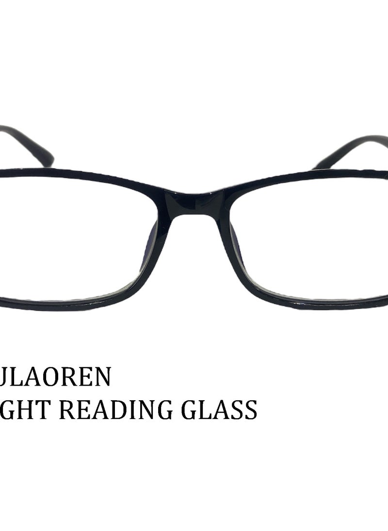 Generic - HONGFULAOREN BLUE LIGHT READING GLASSES POWER +1.75 BLACK UNISEX - Image 1
