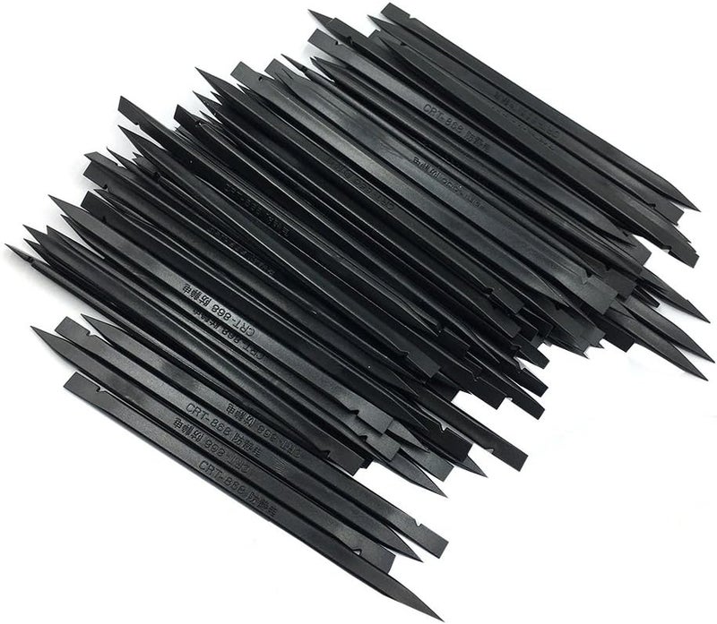 fixinus Store 200 Pieces 5.91 Inches Professional Nylon Spudgers Open Pry Bar for Repairing Laptop iPhone iPad Smartphone PC Black Stick Prying Tools - Image 1