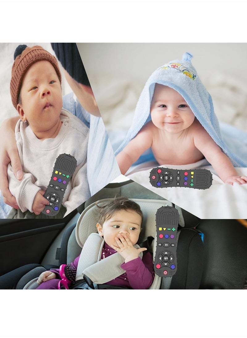 Generic Baby Teether Toy Chew Toy TV Remote Control Shape Teething Relief Baby Toy For Infants  - Image 4
