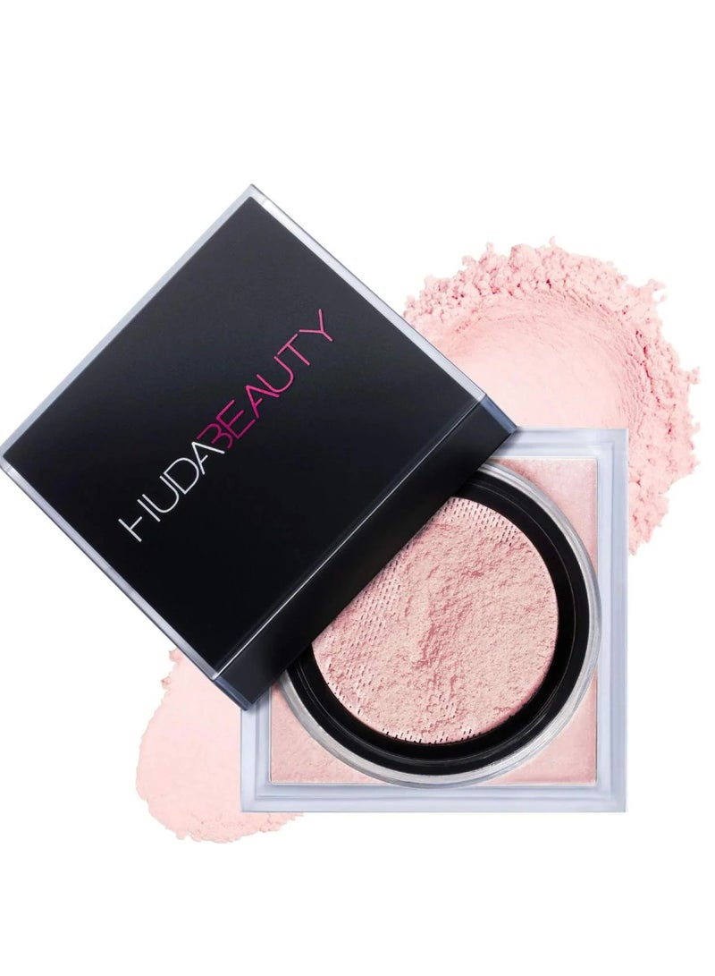 HUDA BEAUTY Easy Bake Loose Baking & Setting Powder- Cherry Blossom Cake, 20g Pink - Image 1