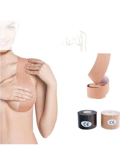 Medpride Breast Shaping and Lifting Adhesive Tape Breast Sagging Corrector Skin Color Tape  - Image 1