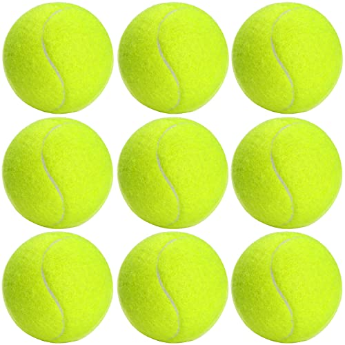 URBEST Championship Tennis Balls， Advanced Felt Balls,Highly Elasticity, More Durable,for All Court Types, Premium Performance (9 Balls) - Image 1