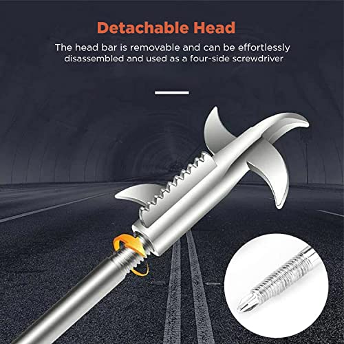 Casago CS-5020 Car Tire Cleaning Tool Stone Removal Hook Ideal for Car Bike & Motorbike Tyres With Rubber Handle (1 Pc) - Image 4