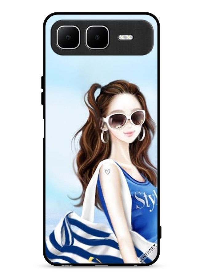 Covernex Infinix Smart 10 Plus Protective Case Cover Style Shirt