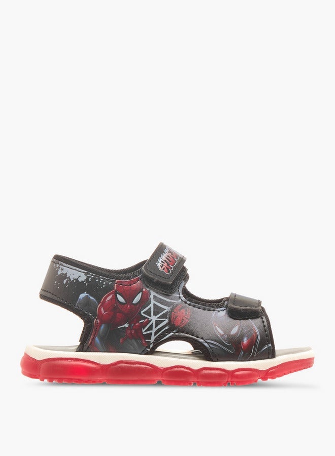 مارفل صنادل سبايدرمان مضيئة للأولاد بإغلاق لاصق - Image 5