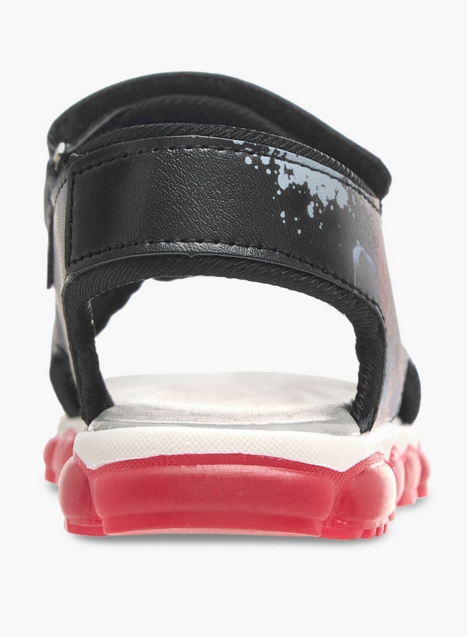 مارفل صنادل سبايدرمان مضيئة للأولاد بإغلاق لاصق - Image 4