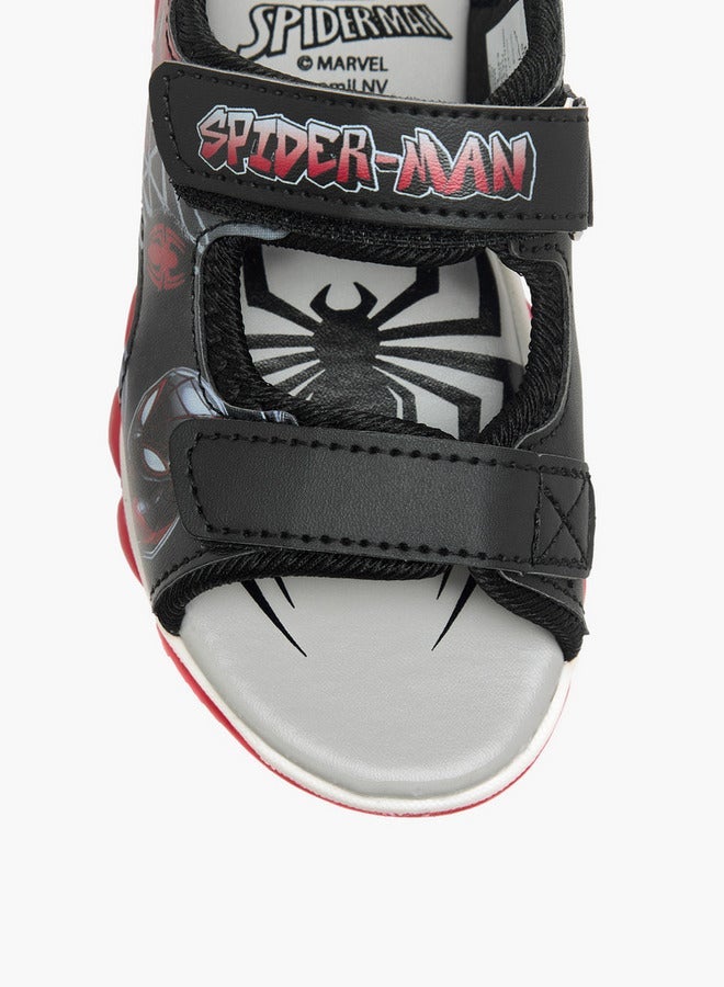 مارفل صنادل سبايدرمان مضيئة للأولاد بإغلاق لاصق - Image 3