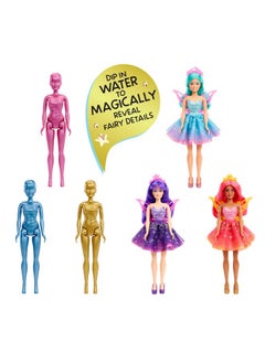 MGA Entertainment MGA Entertainment Dream Ella Color Change Surprise Fairies Celestial Series Doll - Yasmin Sun Inspired Fairy with Iridescent Sparkly Wings & Purple Hair, Great Gift, for Kids Ages 3, 4, 5+ (585121)  - Image 3