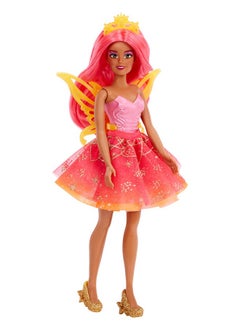 MGA Entertainment MGA Entertainment Dream Ella Color Change Surprise Fairies Celestial Series Doll - Yasmin Sun Inspired Fairy with Iridescent Sparkly Wings & Purple Hair, Great Gift, for Kids Ages 3, 4, 5+ (585121)  - Image 4