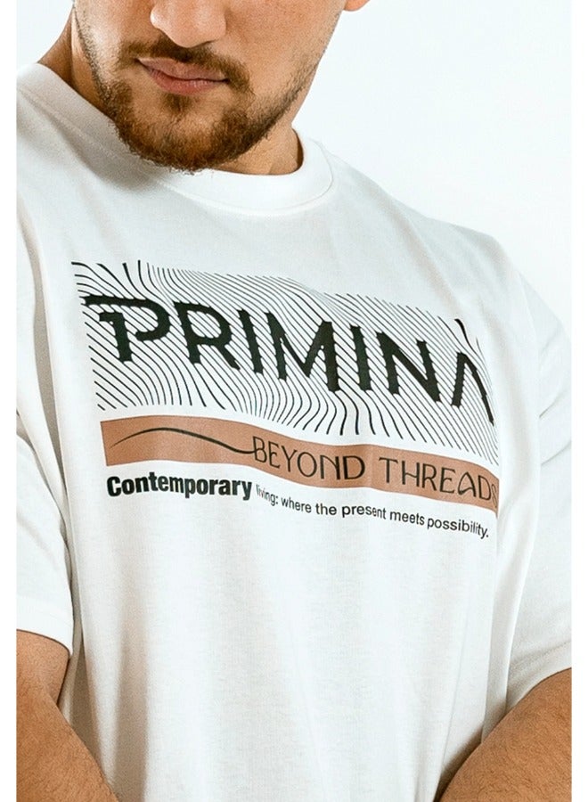 Primina Oversized Men T-Shirt -Contemporary - Image 4