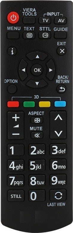 Panasonic LCD LED TV Compatible Remote Control