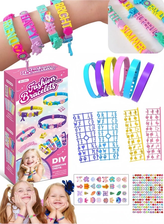 Art & Craft Kits for Kids, DIY Friendship Bracelet Making Kit for Girls, Jewelry Making with Charm & Sticker, Birthday Gifts for Ages 4-12, Toy for Ages 4, 5, 6, 7, 8, 9, 10, 11, 12 Years Old - Image 1