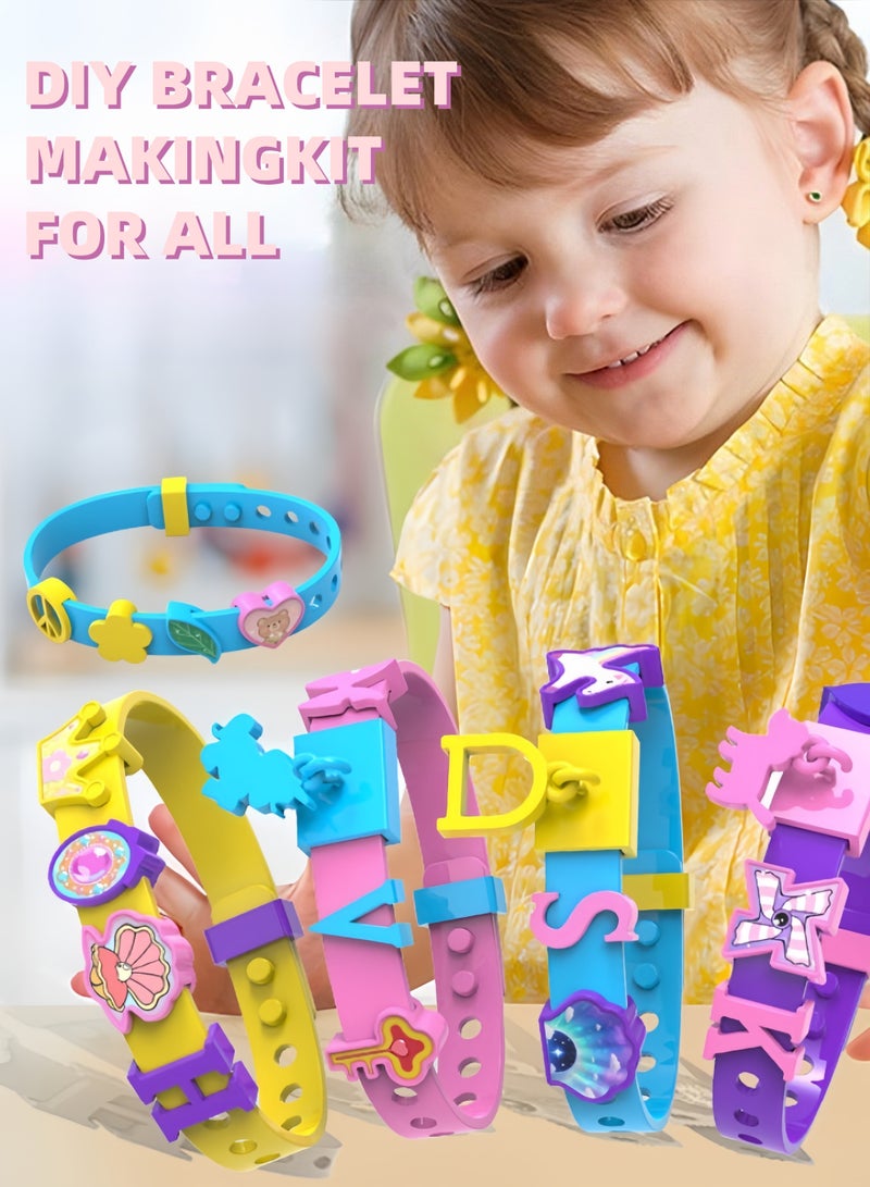 Art & Craft Kits for Kids, DIY Friendship Bracelet Making Kit for Girls, Jewelry Making with Charm & Sticker, Birthday Gifts for Ages 4-12, Toy for Ages 4, 5, 6, 7, 8, 9, 10, 11, 12 Years Old - Image 2