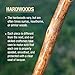 Brazos Rustic Wood Walking Stick Hardwood Traditional Style Handle for Men Women Made in The USA 48 - Image 4