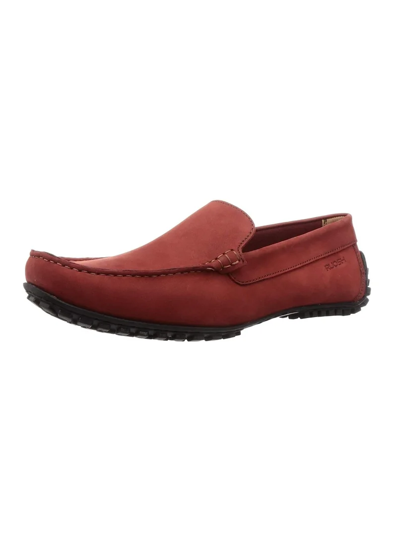 RUOSH Mens Loafer Slip on Driving Comfort Leather Work Office Formal Occasion Party Casual Wear Italian Design Anti Skid Padded Insole Fashion Premium Shoes