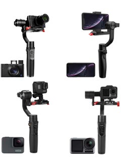 hohem Hohem iSteady-Multi Gimbal for Compact Camera 3-Axis Handheld Gimble Stabilizer for Sony RX100M7/6/5/4/3 RX0 II Gopro & Osmo Action Camera and Smartphone 3 in 1 Gimbal Stabilizer  - Image 2