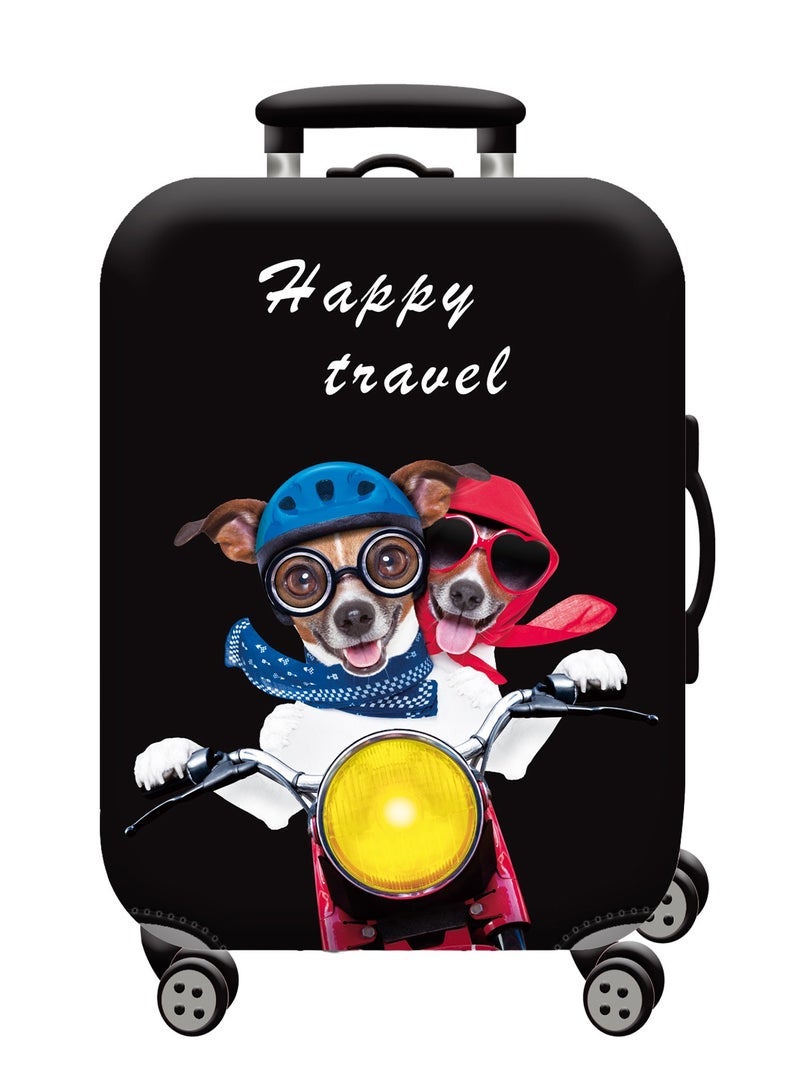 URbazaar Elastic Travel Luggage Cover Travel Suitcase Protective Cover for Trunk Case Apply to 18-30 inch luggage Suitcase Cover - Image 1