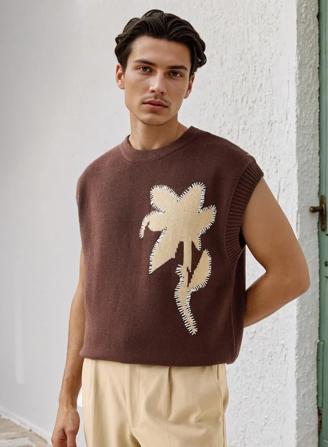 لي كوبر صدرية مطرزة بالزهور من لي كوبر