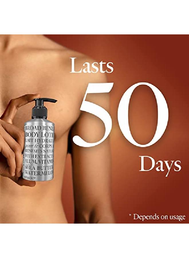 HIVADO Broad Benefit Body Lotion | All Skin Types Skin tightening pH Balance 200 ml | Watermelon Seed & Shea Butter | Sulphate Free Paraben Free | Body Lotion Men - Image 4