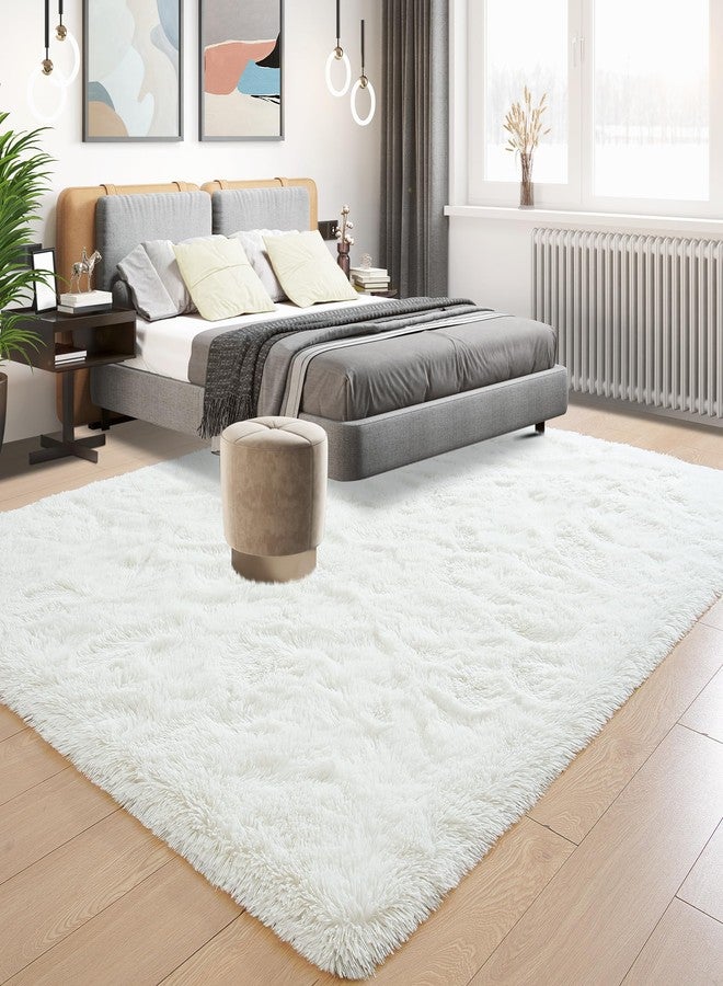Tepook Super Soft Fluffy Rugs for Living Room 8 x 10 Inch Bedroom Modern Shaggy Rug for Kids Plush Rug Indoor Nursery Home Decor Rug - Image 3