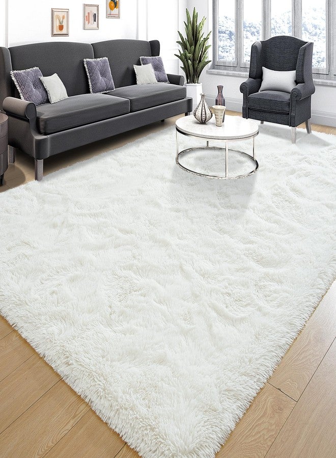 Tepook Super Soft Fluffy Rugs for Living Room 8 x 10 Inch Bedroom Modern Shaggy Rug for Kids Plush Rug Indoor Nursery Home Decor Rug - Image 2