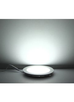 ACK AP01-00930 9W Round Recessed LED Panel 6500K White  - Image 2