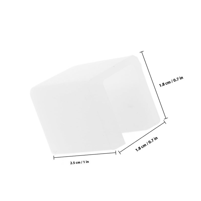 4Pcs Clear Silicone Corner Guards For Furniture Drawers And Cabinets Protection - Image 3