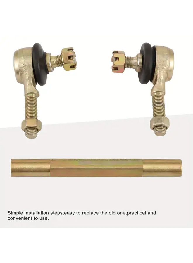 130mm Tie Rod Assembly for 50cc to 250cc ATV Quad Rugged Durable Steel Steering Linkage - Image 3