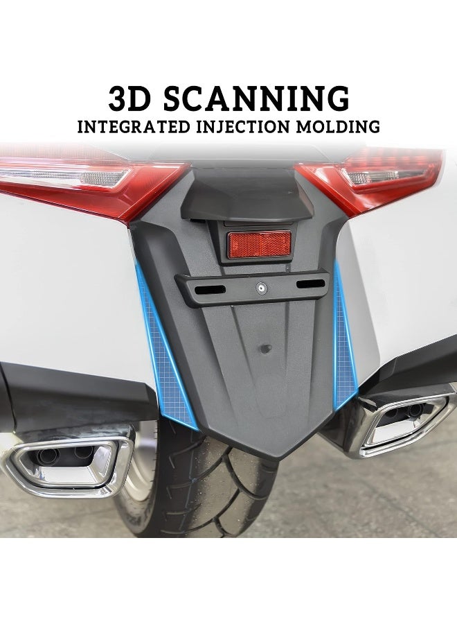 VEISUTOR VEISUTOR Rear Fender Mud Splash Guards for Honda Goldwing GL1800, Motorcycle Mud Flaps for Gold Wing 2018-2024 Accessories  - Image 2