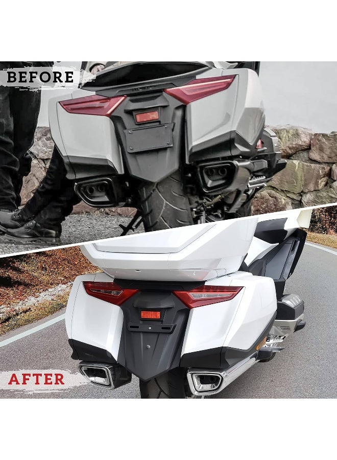 VEISUTOR VEISUTOR Rear Fender Mud Splash Guards for Honda Goldwing GL1800, Motorcycle Mud Flaps for Gold Wing 2018-2024 Accessories  - Image 3