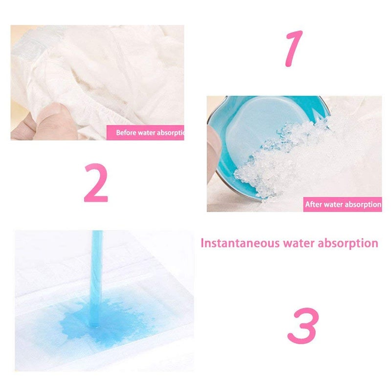 Dono Disposable Male Wraps Dog Diapers Super Absorbent Soft Male Dog Wraps, Including 4 Sizes, Extra Small, Small, Medium, Large, Pet Diapers Dogs Cats (M 10count) - Image 3