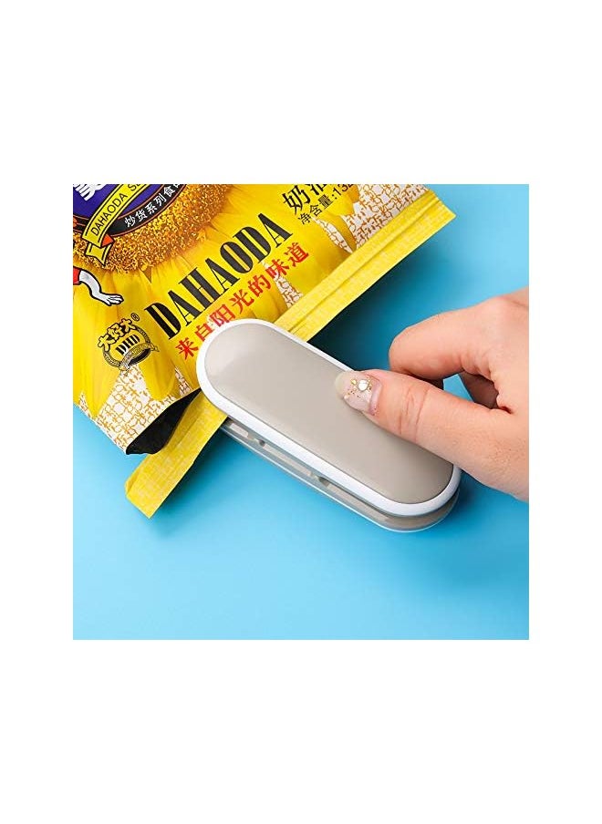THE BABA Baba - 8776 - Handyseal: Portable Food Sealer For Kitchen And Travel, Mini Bag Sealer, Bag Sealer For Food And Chips - Grey Color  - Image 3