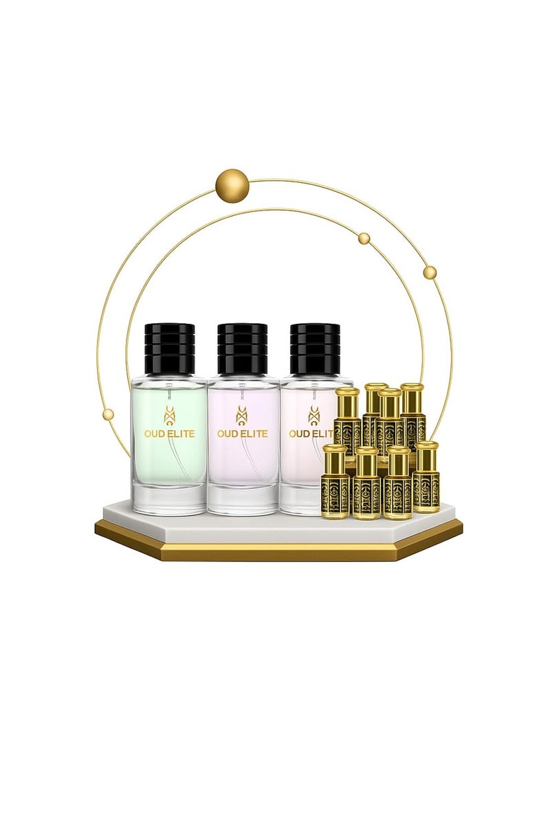 Oud World 50ml Perfume Combo Pack – Long Lasting Fragrance Set for Men & Women