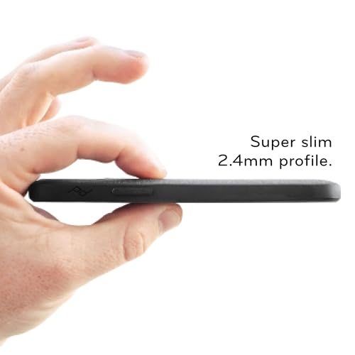 Peak Design Mobile Everyday Phone Case for iPhone 13 Pro, Charcoal, Slim Profile, Drop Protection, Weatherproof Fabric Shell, SlimLink Connects to Peak Design Mobile Mounts & Gear - Image 3