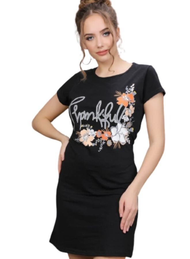 جنة فستان نوم قطن