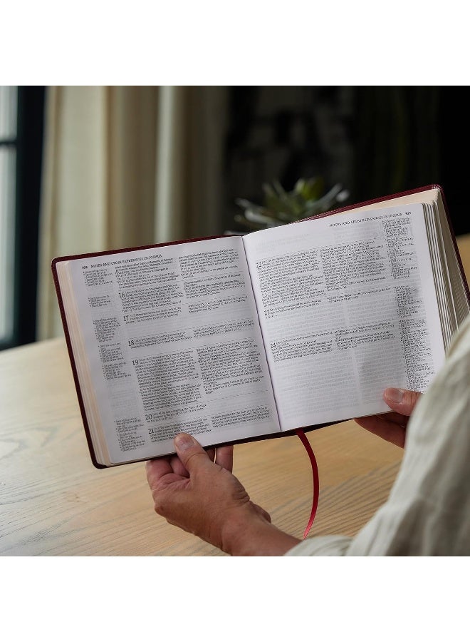 Nabre Xl Catholic Edition Leathersoft Burgundy Comfort Print Holy Bible  - Image 5