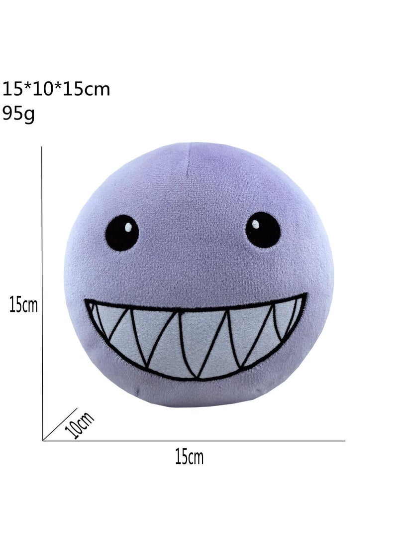 Loquat 1 Pcs The Amazing Digital Circus Plush Toy Smiling Face 15Cm