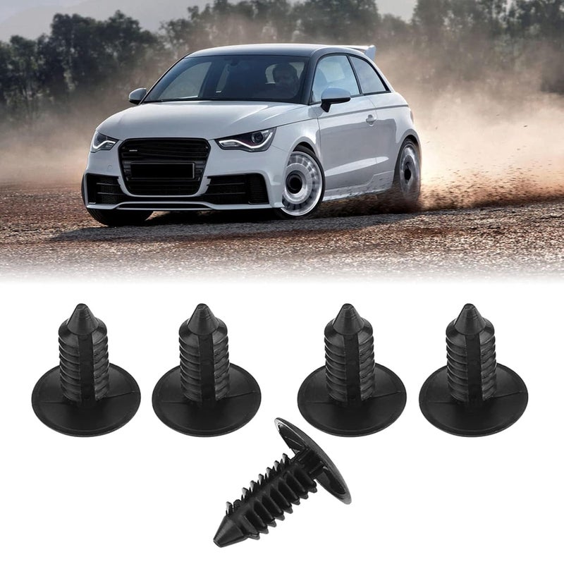 klarako Car Retainer Clip, 100pcs Universal Auto Body Fasteners Clips Assortment Nylon Push Bumper Fender Rivets Clips Replacement Kit - Image 1