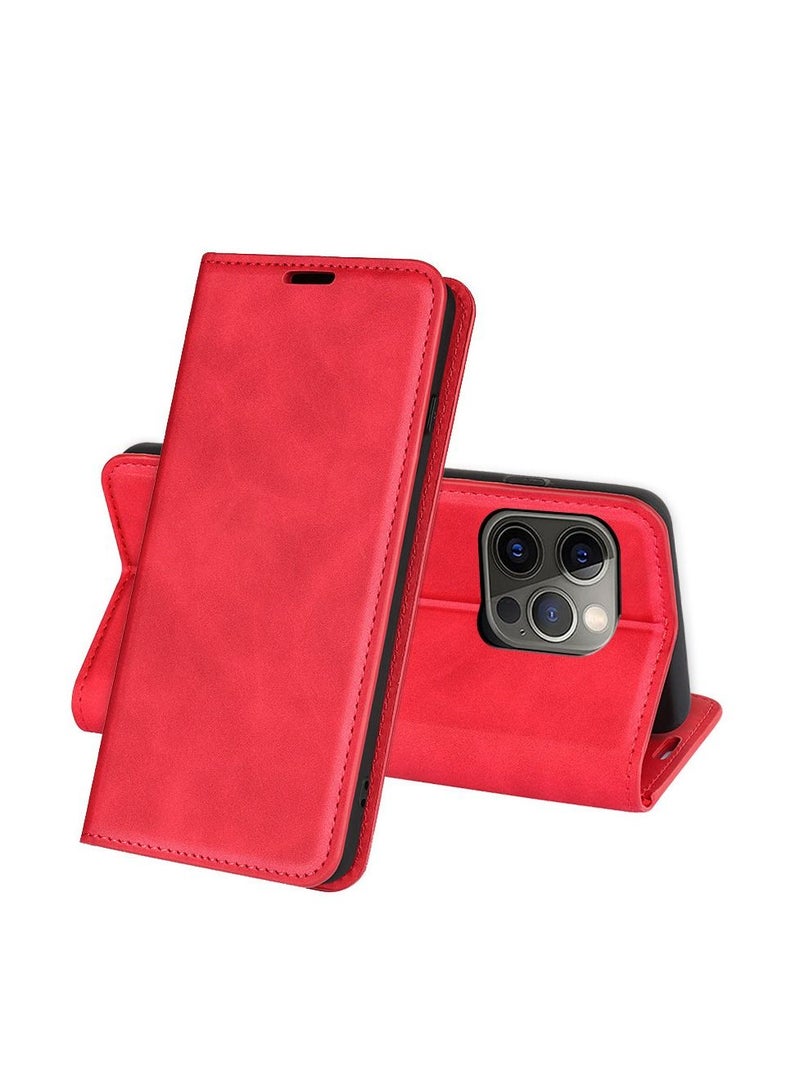 Leather Case Soft Shell Card Flip Wallet iPhone Case