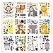 Aowplc 48 Make A Safari Animal Sticker Sheets Jungle Zoo Party Favors Supplies Fun Craft Activities for Kids Ages 3 - Image 3