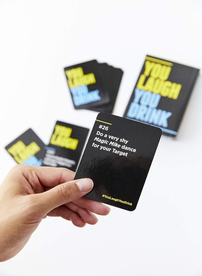 Tickles You Laugh You Drink - The Drinking Card Game for People Who Can't Keep a Straight Face (Ages: 21+ Years) - Image 2