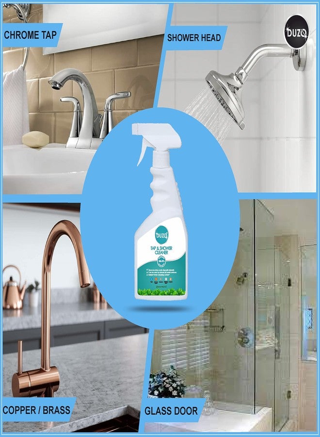 Duzo Tap & Shower Cleaner - Limescale Remover - 500ml Spearmint- Pack of 2 - Image 5