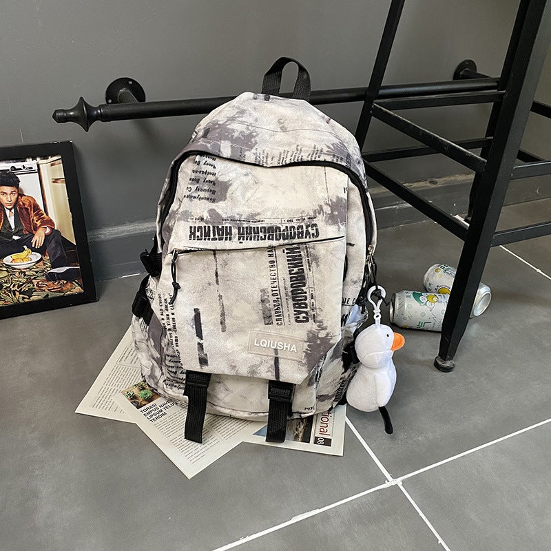 New Fashionable Student Backpack Junior High School Senior High School For Boys And Girls Universal Schoolbag Mori Super Cool Large Capacity Backpack - Image 2