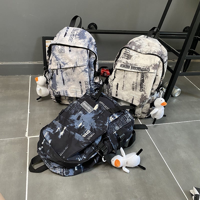 New Fashionable Student Backpack Junior High School Senior High School For Boys And Girls Universal Schoolbag Mori Super Cool Large Capacity Backpack - Image 5