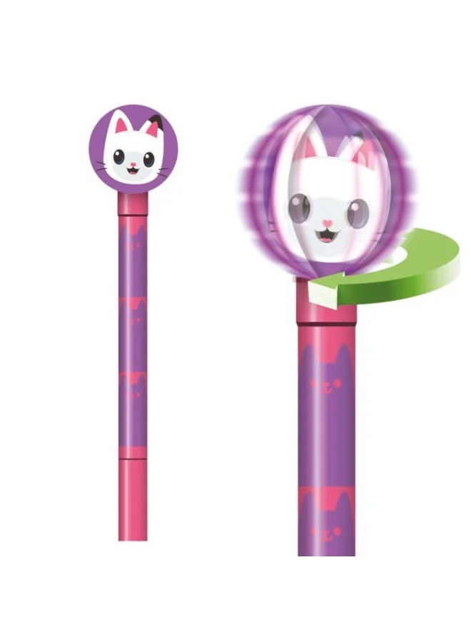 GABBY'S Dollhouse (Pandy Paws) Spining Topper Pen