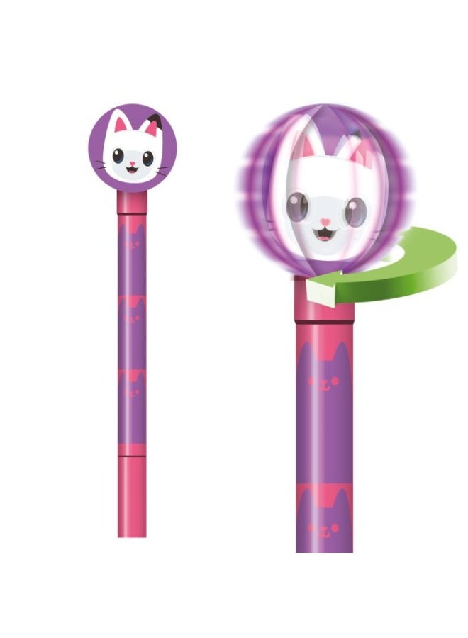 GABBY'S Dollhouse (Pandy Paws) Spining Topper Pen