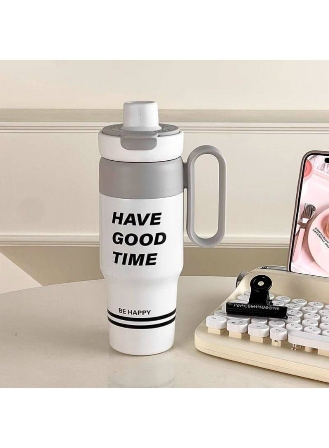 ترمس mood the cup  🍶🍶 ترمس حرارى  900 ملي 👌  ⚡️✨⚡️مختوم من الداخل 304   💥⚡️💥 الأصلي وللأحتفاظ بدرجه حراره المشروب سخن اوبارد   الوان جديده ومميزه  👌 - Image 4