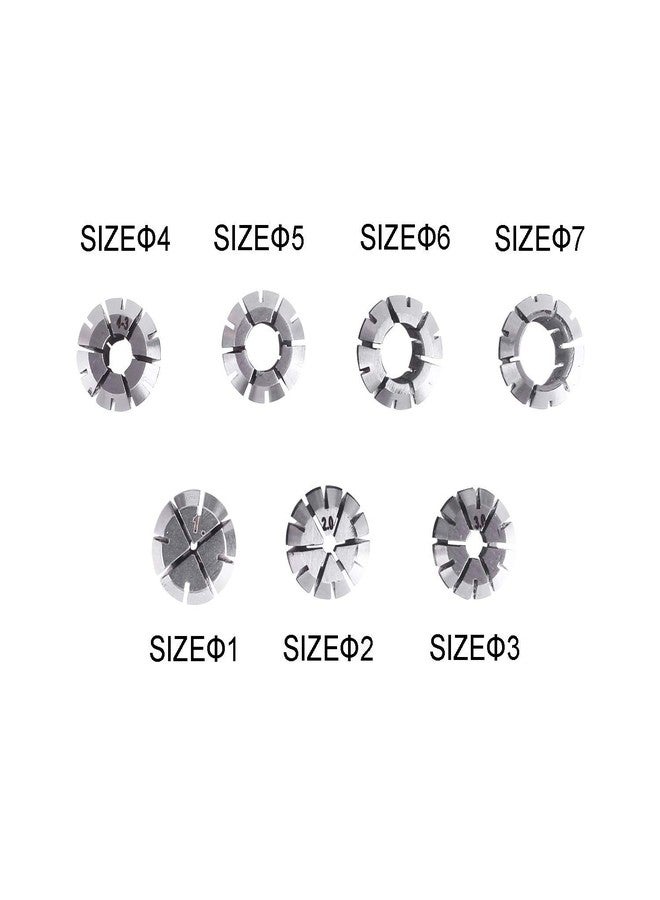 SainSmart Genmitsu 7Pcs ER11 Spring Collet Set for CNC Engraving Milling Lathe Tool 1.0mm-7.0mm - Image 2
